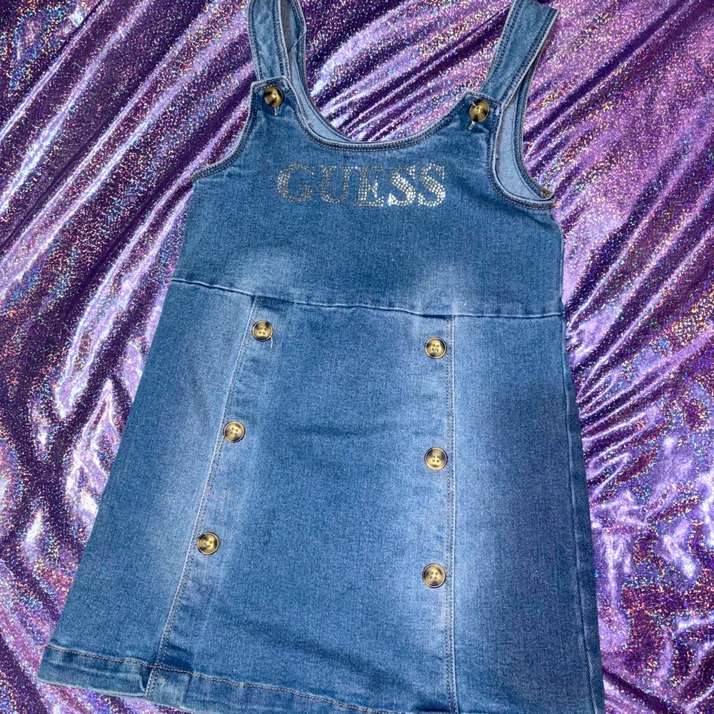 Girls Denim GUESS Dress